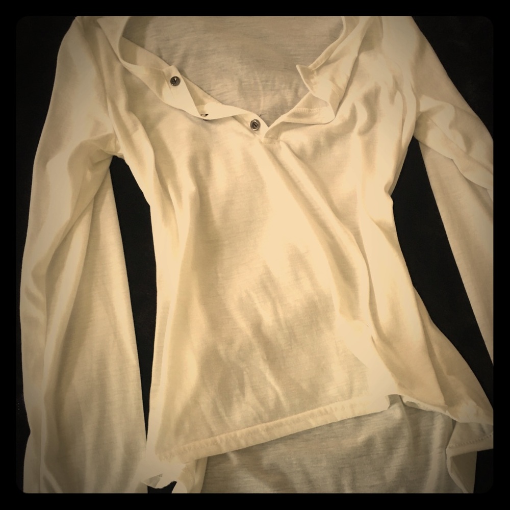 Brand new never worn, White long sleeve top